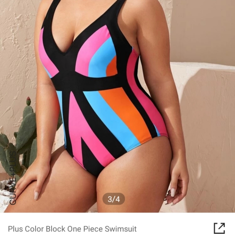 One piece bathing suit